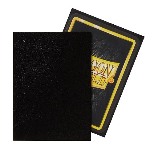 Dragon Shield Deck Protectors - Matte Non-Glare: Black (Sort) - 100 lommer - Dragonshield - Sleeves #AT-11802