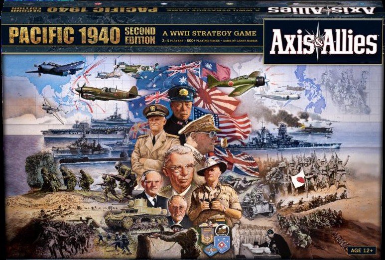 Axis & Allies 1940: Pacific (Second Edition) - Board Game (Avalon Hill)