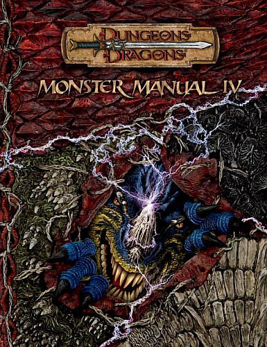 D&D 3.5 Grundbog - Monster Manual IV - Dungeons And Dragons