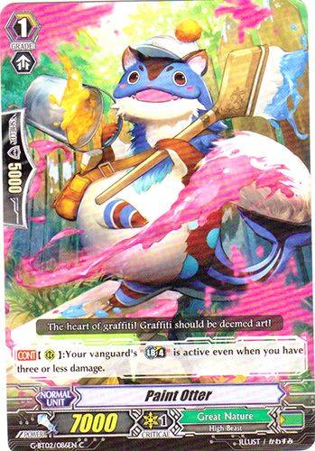 Paint Otter (Cardfight!! Vanguard Soaring Ascent of Gale & Blossom)
