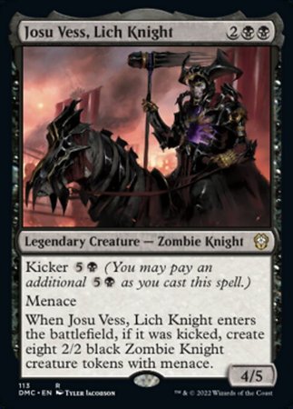 Josu Vess, Lich Knight (Dominaria United Commander)