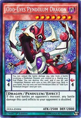Odd-Eyes Pendulum Dragon (Yugioh Duelist Alliance Singles)