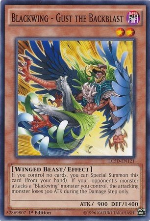 Blackwing - Gust the Backblast (Yugioh Legendary Collection 5D's LC05)