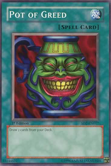 Pot of Greed (Yugioh Structure Deck: Zombie Madness)