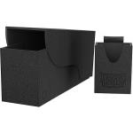 Dragon Shield Nest Box+ (Plus) 300 - Black/Black - Plads til 300+ kort i lommer - Dragonshield #AT-40406