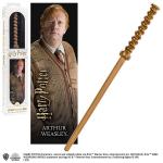 Harry Potter: Noble Collection Wand (Tryllestav) - Arthur Weasley (PVC Wand with 3D bookmark)