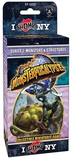 Monsterpocalypse: Series 2 - I Chomp NY: Monster/Structure Booster - PIP-50009