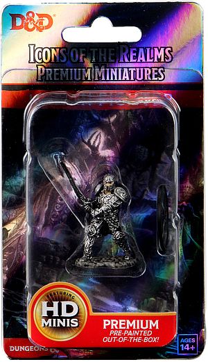 D&D Dungeons & Dragons - Icons of the Realms Premium Miniatures: Human Male Fighter #WZK93017