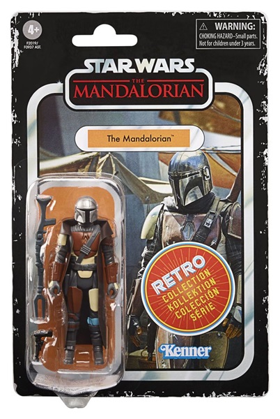 Star Wars: The Mandalorian - Wave 1: The Mandalorian (Retro Collection) - Figure 10cm