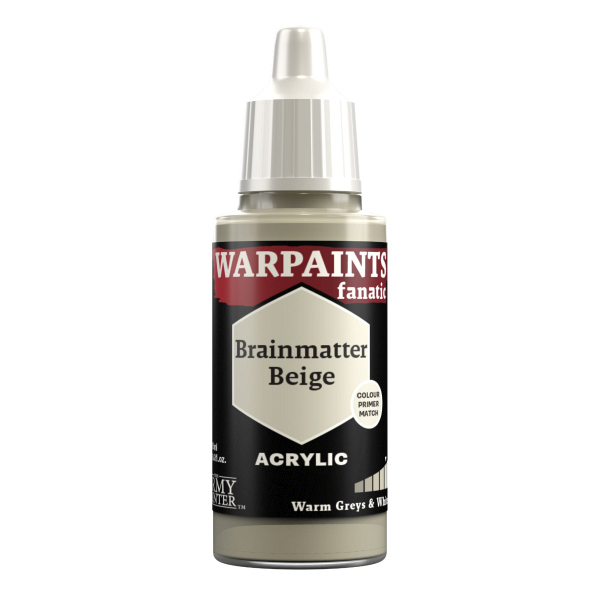 Se Army Painter Warpaints Fanatic: Acrylics - Brainmatter Beige - WP3011 hos Kelz0r.dk