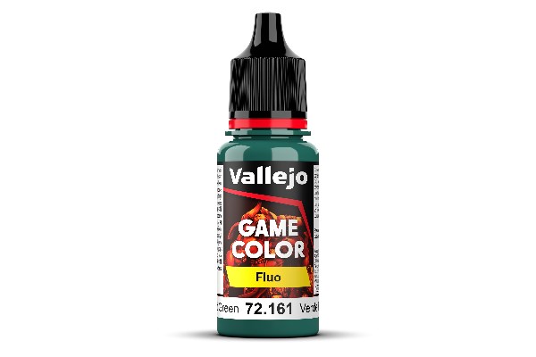 Se Vallejo Maling - Game Color: Fluorescent Cold Green - 18ml hos Kelz0r.dk
