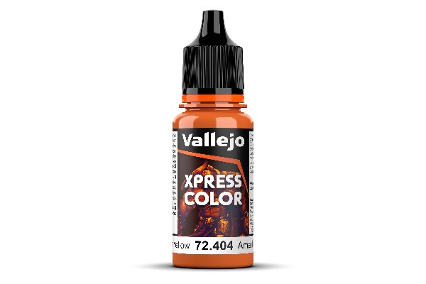 Se Vallejo Maling - Xpress Color: Xpress Color Nuclear Yellow - 18ml hos Kelz0r.dk