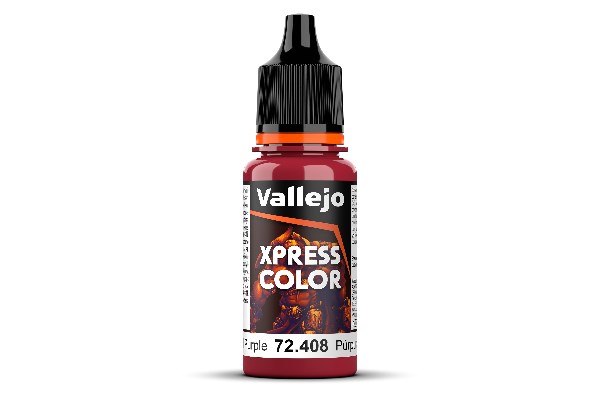 Se Vallejo Maling - Xpress Color: Xpress Color Cardinal Purple - 18ml hos Kelz0r.dk