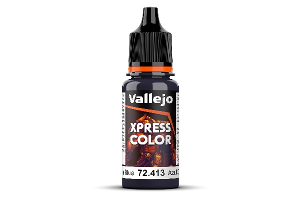 Se Vallejo Maling - Xpress Color: Xpress Color Omega Blue - 18ml hos Kelz0r.dk