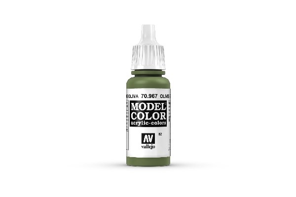 Se Vallejo Maling - Model Color: Olive Green - 17ml hos Kelz0r.dk