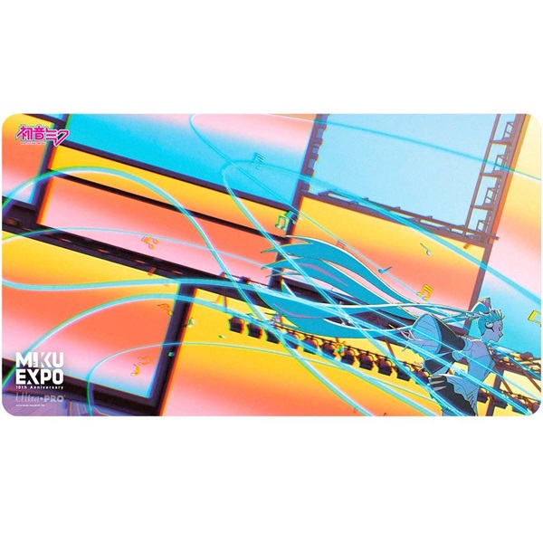 Se SpillemÃ¥tte (Playmat) - 10th Anniversary - Hatsune Miku: Stream - Ultra Pro #16369 hos Kelz0r.dk