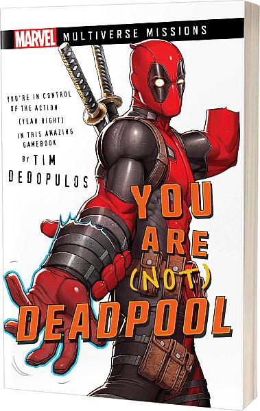 Marvel Multiverse Missions Adventure Gamebook - You Are (Not) Deadpool - ACYAND81521