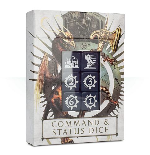 Dice (Terninger) - Warhammer: Age of Sigmar Command & Status Dice - 99220299053 DO