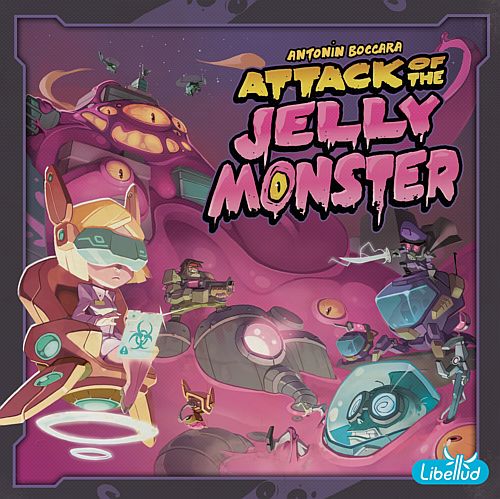 Attack of the Jelly Monster - Board Game
