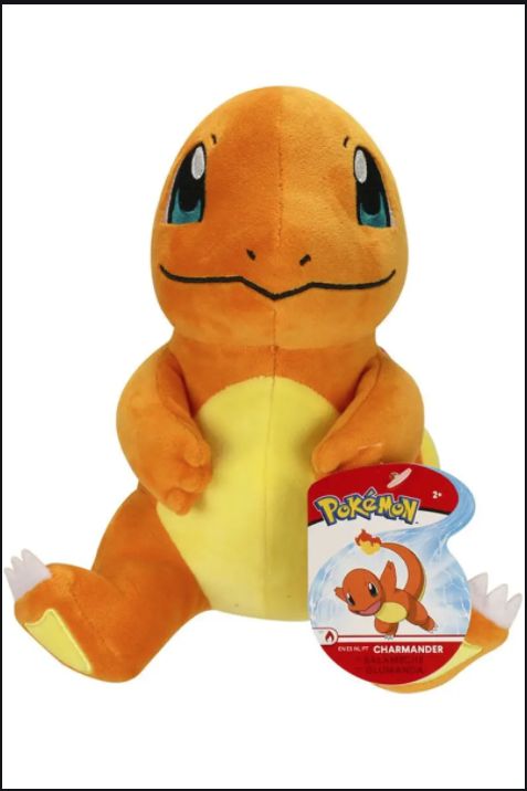 Pokemon - Charmander (Sitting) - Plush/Bamse 20cm