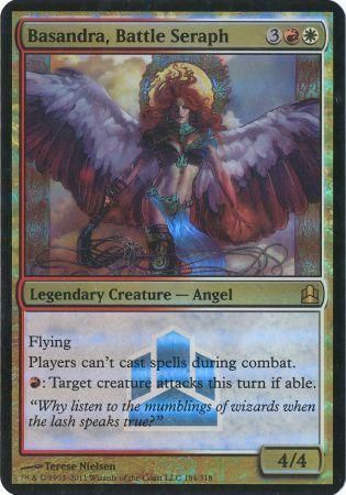 Basandra, Battle Seraph - Oversized Foil (Commander)