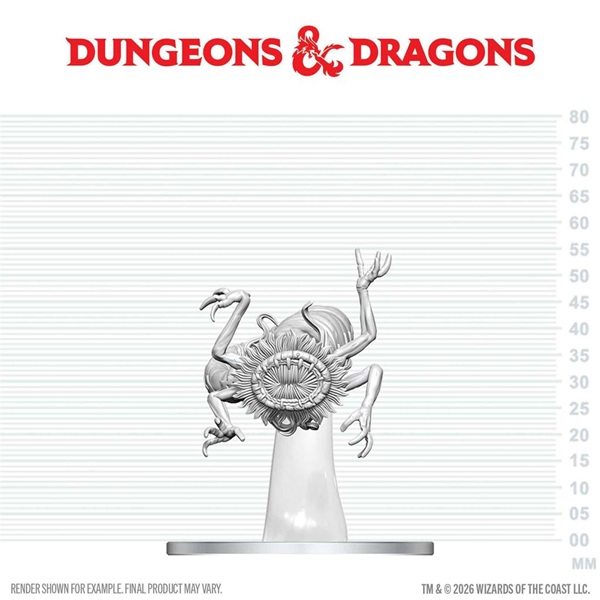 D&D Dungeons & Dragons - Nolzur's Marvelous Miniatures: Phaerimm Agent #WZK90902