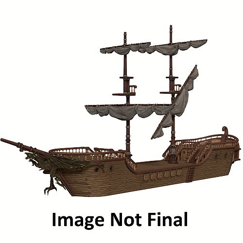 D&D - Fantasy Miniatures - Icons of the Realms: The Falling Star Sailing Ship