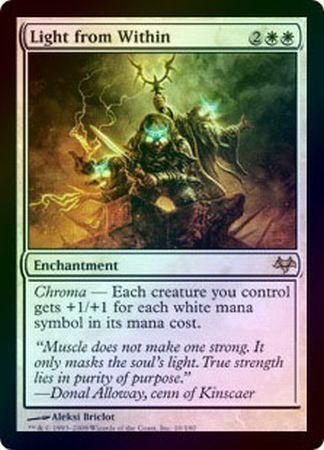 Light from Within - Foil (Eventide)
