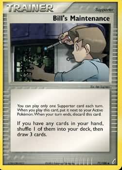 Bills Maintenance  (EX Crystal Guardians Nintendo)
