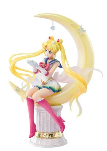 Se Sailor Moon Eternal - FiguartsZERO Chouette - Super Sailor Moon Bright Moon - PVC Statue 19cm hos Kelz0r.dk