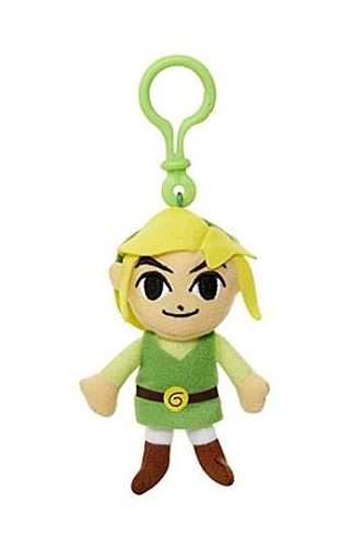 Legend of Zelda - Plush Keychain - Link (Wind Waker) 8cm