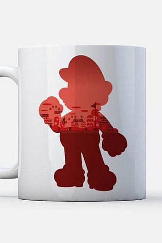 Nintendo - Mario Silhouette Mug