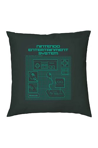 Nintendo - NES Controller Pillow/ Pude