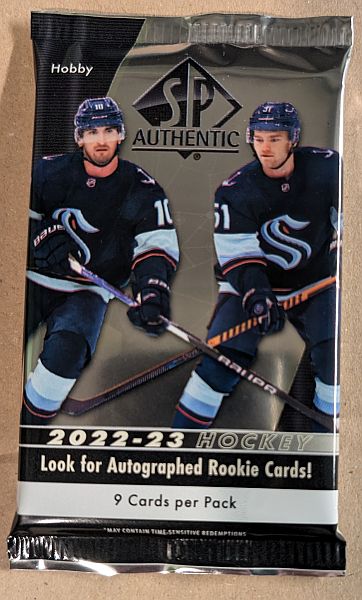 Upper Deck Hockey - NHL 2022-23: SP Authentic Booster Pack