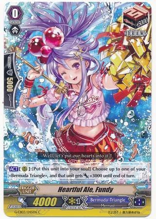 Heartful Ale, Fundy (Cardfight!! Vanguard Blessing of Divas)