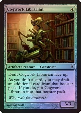 Cogwork Librarian - FOIL (Conspiracy)