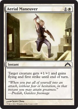 Aerial Maneuver - FOIL (Gatecrash, GTC)