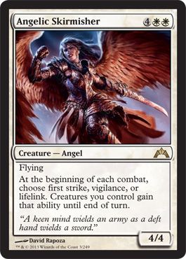 Angelic Skirmisher - FOIL (Gatecrash, GTC)