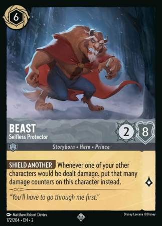 Beast - Selfless Protector - Foil (Lorcana: Rise of the Floodborn)
