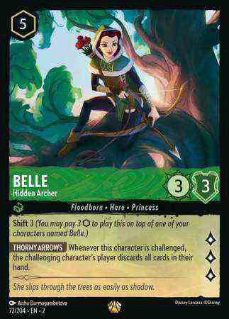 Belle - Hidden Archer (Lorcana: Rise of the Floodborn)