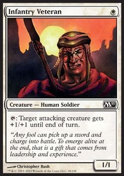 Infantry Veteran (Magic 2011, M11)