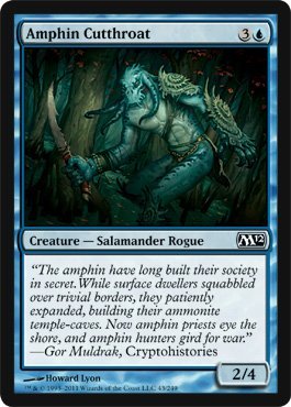 Amphin Cutthroat (Magic 2012, M12)