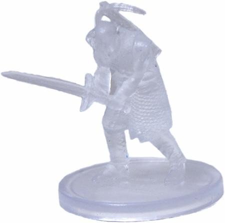 D&D Dungeons And Dragons - Miniatures - Earth Genasi Fighter (Invisible) (Icons of the Realms)