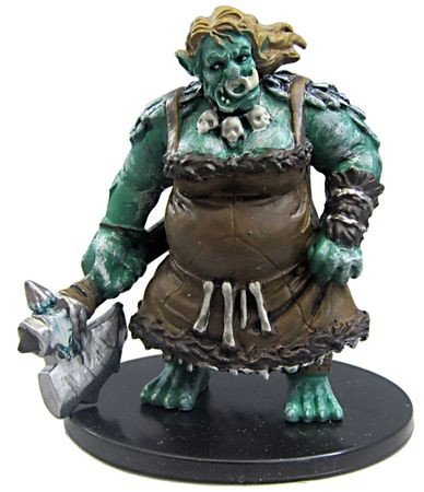 Pathfinder Battles - Miniatures - Ice Troll (Female)