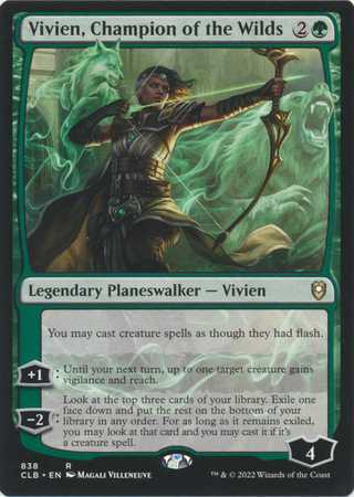 Vivien, Champion of the Wilds (Commander Legends: D&D - Battle for Baldur's Gate)
