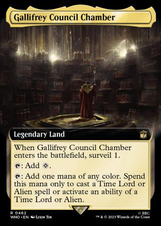 Gallifrey Council Chamber - Extended Art (Universes Beyond: Doctor Who)