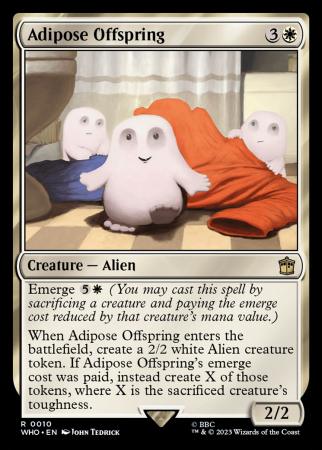 Adipose Offspring - Foil (Universes Beyond: Doctor Who)