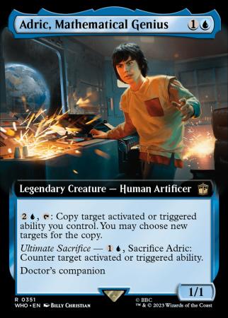 Adric, Mathematical Genius - Extended Art (Universes Beyond: Doctor Who)