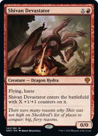 Shivan Devastator (Dominaria United)