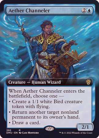 Aether Channeler - Extended Art Foil (Dominaria United)